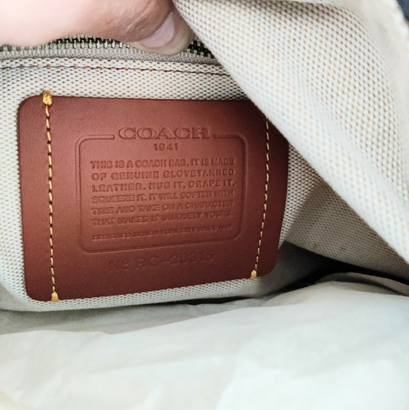 Coach 1941 Rogue 36 with Colourblock Snakeskin - Picture 8 of 16